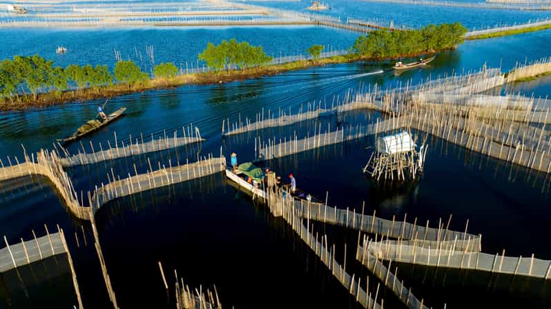 Sunrise Floating Market on Tam Giang Lagoon