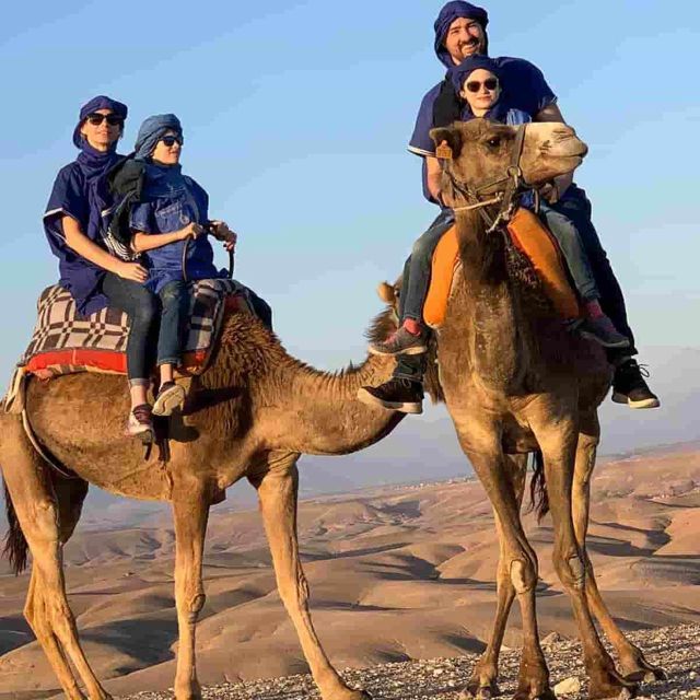 Sunset Camel Ride in Agafay Desert