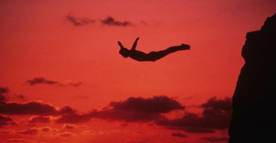.Sunset High Cliff Divers Exhibition With Different Options,