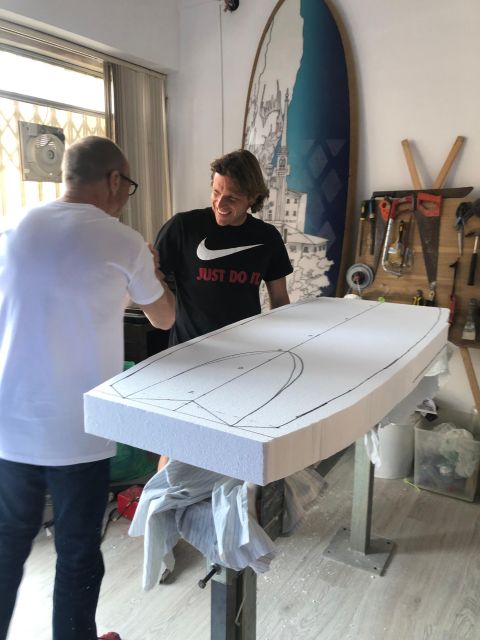 Surfboard'S Workshop and Walk in Costa Da Caparica Beach