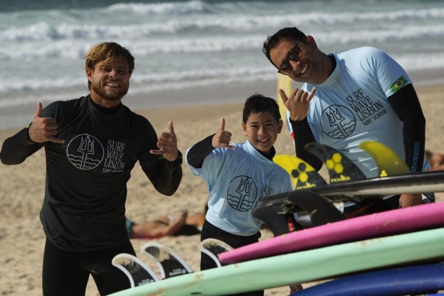 Surfing Experience With Trasnfer From Lisbon
