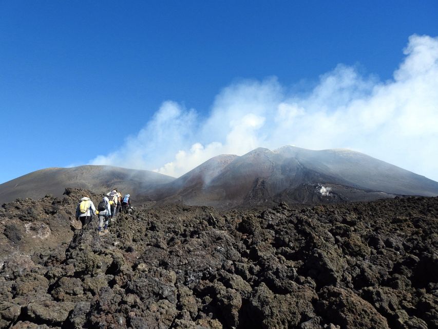 Taormina and Catania: Private Guided Etna Hike by Cable Car