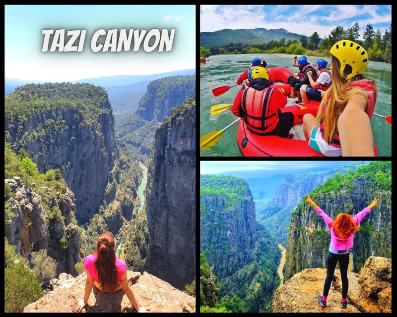 Tazı Canyon & Rafting Tour Combo Adventure