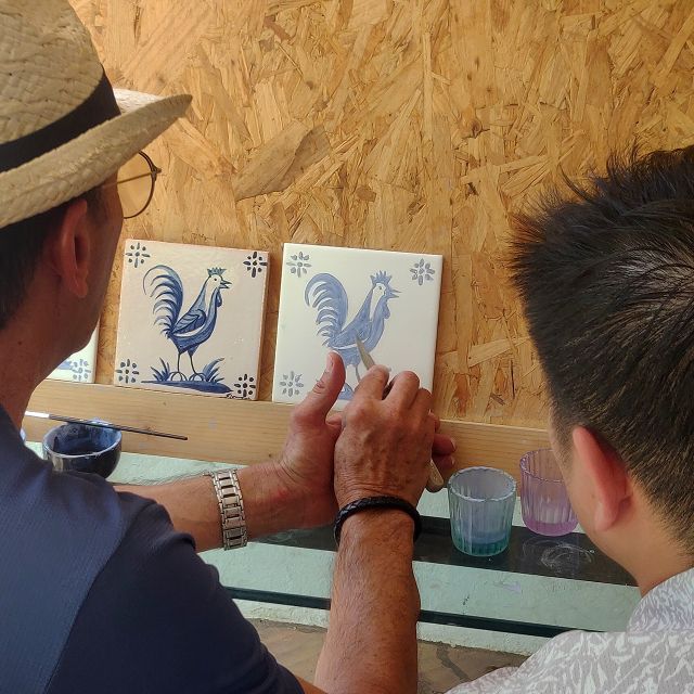 Tile Painting Workshop in the Algarve - Workshop Overview