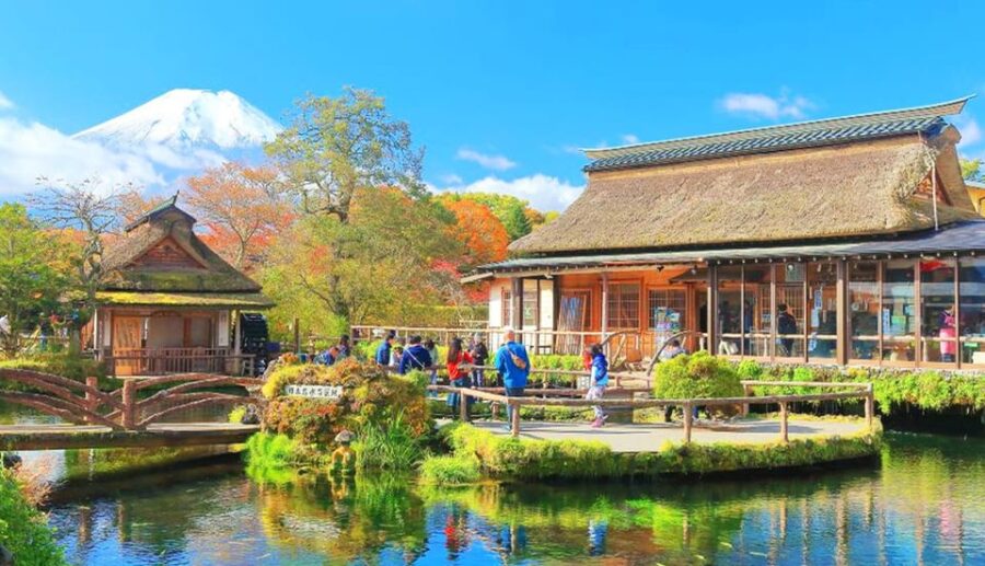 Tokyo: Mt.Fuji Kawaguchiko, Oshino Hakkai,Matcha-Making Tour