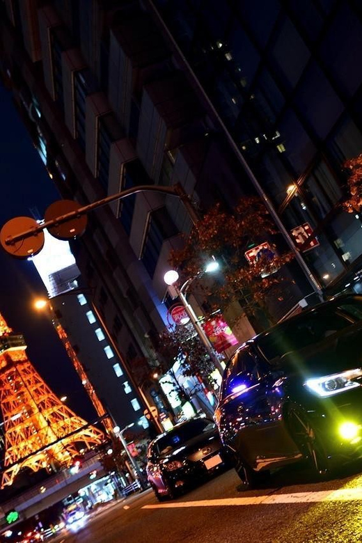 Tokyo: Twilight Expedition Car Tour – Nighttime City Cruise!