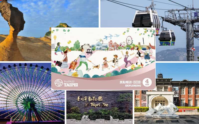 TPE Pickup: Exploring Pass – 30 Attractions & Transport Card