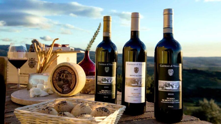 Tuscany: Montalcino Dinner at San Gimignano Winery