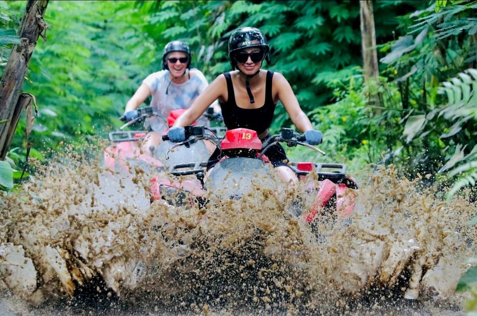 Ubud-Atv Quad Bike & White Water Rafting,Pick up Inlude