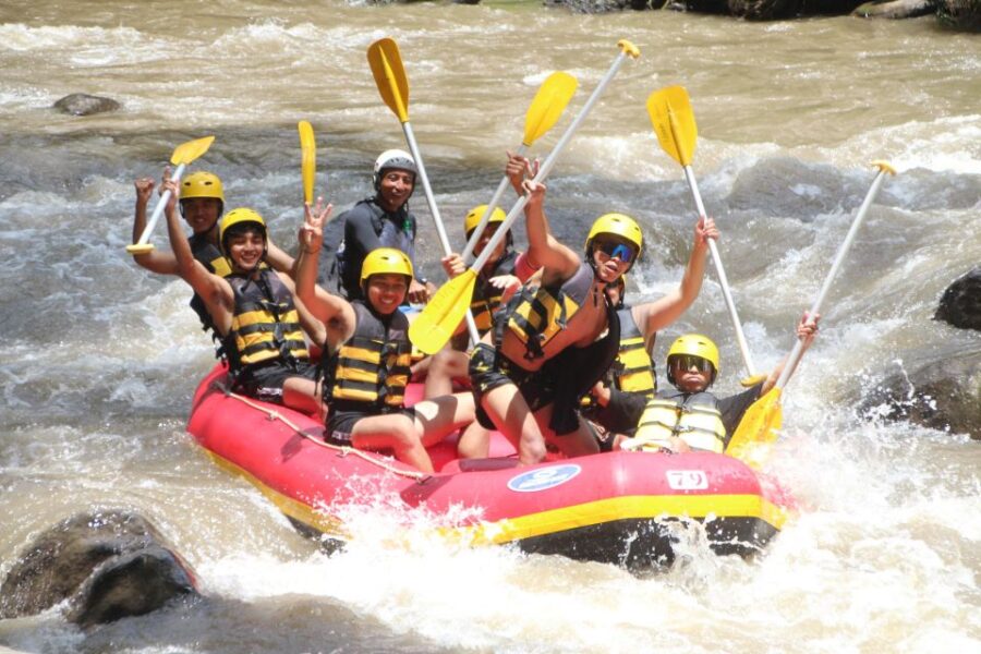 Ubud Water Rafting, Riceterrace, Waterfall Tour All Included