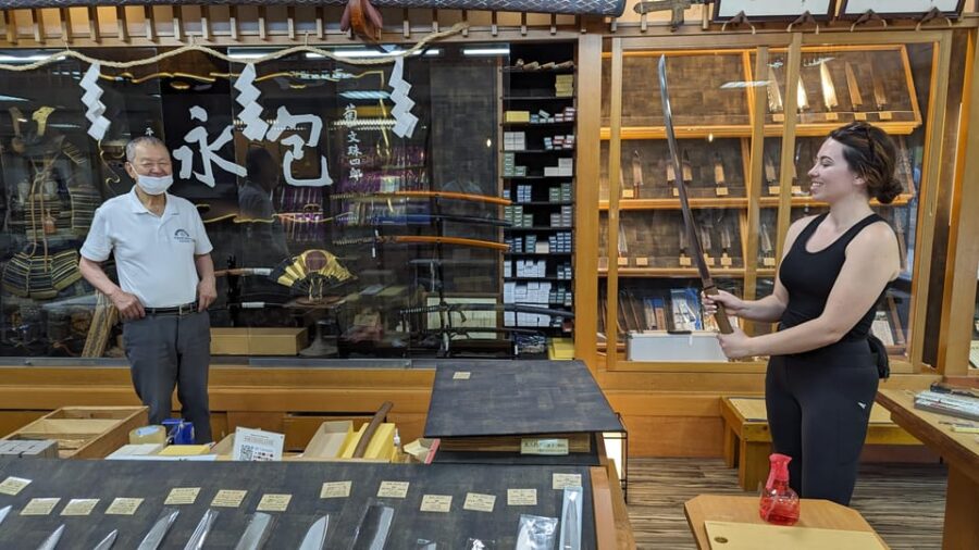 ULTIMATE NARA WALK: Temples, Knives, Crafts & Tea Ceremony