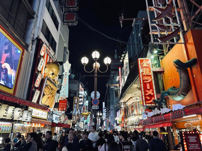 Unveiling Osaka Dotonbori a Foodie Friendly Tour With Guide