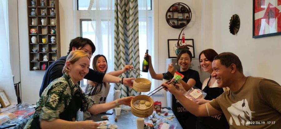 Vegan Soup Dumpling Making in Shikumen(Shanghai Style Lane)