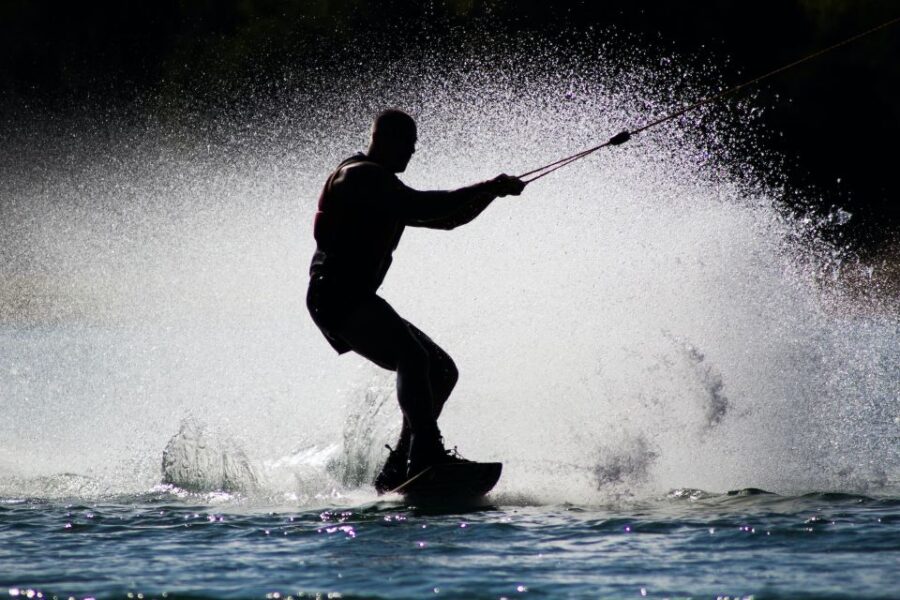 Wake Boarding in Negombo