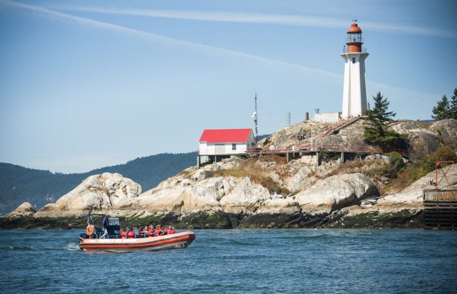 West Vancouver: Howe Sound and Bowen Speedboat Tour