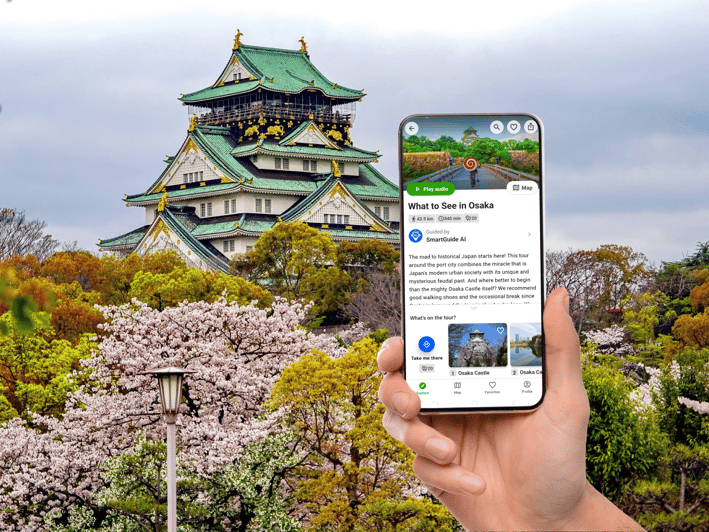 What to See in Osaka a Self-Guided Audio Tour in English - Osaka Castle and Museum