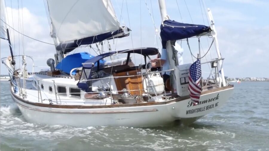 Wilmington: Wrightsville Beach Sunset Sailboat Cruise
