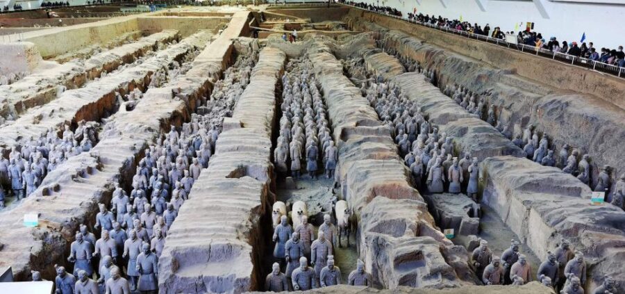 Xian Day Tour Terracotta Warriors City Wall Option Lunch