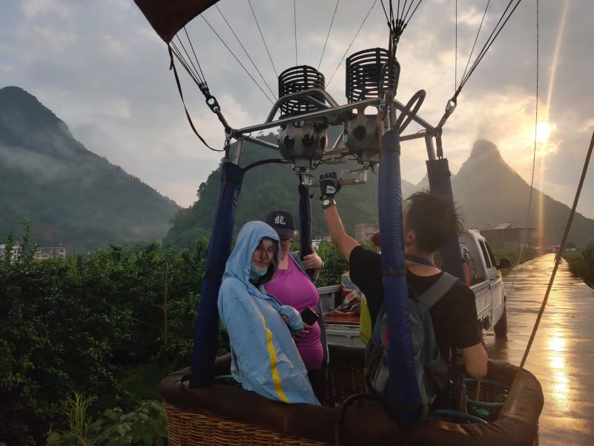 Yangshuo Hot Air Ballooning Sunrise Experience Ticket