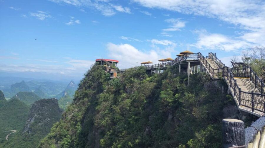 Yangshuo Ruyi Peak & Round Way Cable Car Ticket
