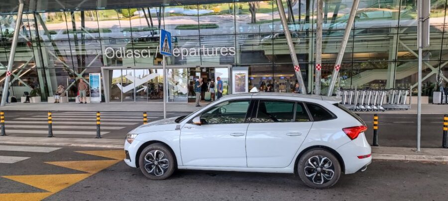 Zadar: Airport Private Transfer To/From Biograd an Moru