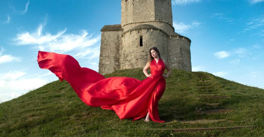 Zadar: Flying Dress Photo Shoot