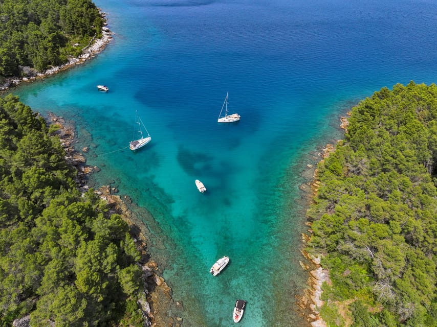 Zadar: Speedboat Tour Best of 4 Islands 6 Stops With Lunch!