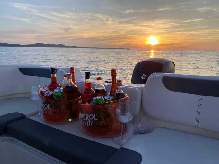 Zadar: Sunset Boat Tour With Unlimited Drinks