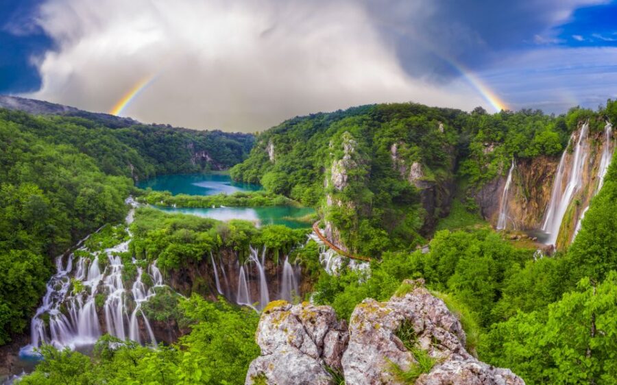 Zagreb: Plitvice Lakes and Rastoke Village Drop off Zadar