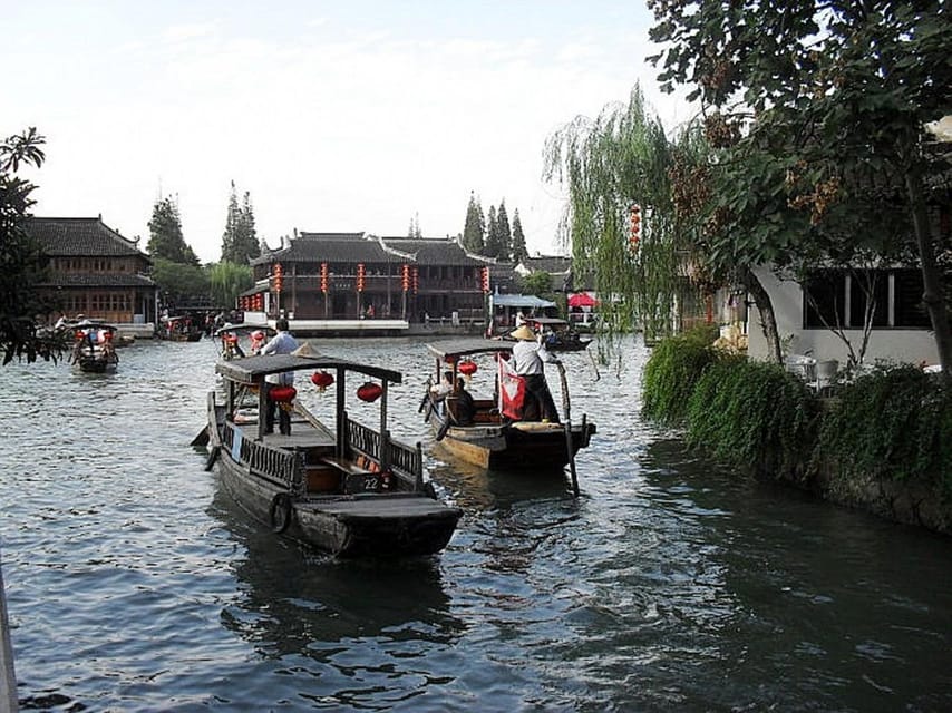 Zhujiajiao Water Town and Best Shanghai City Private Tour