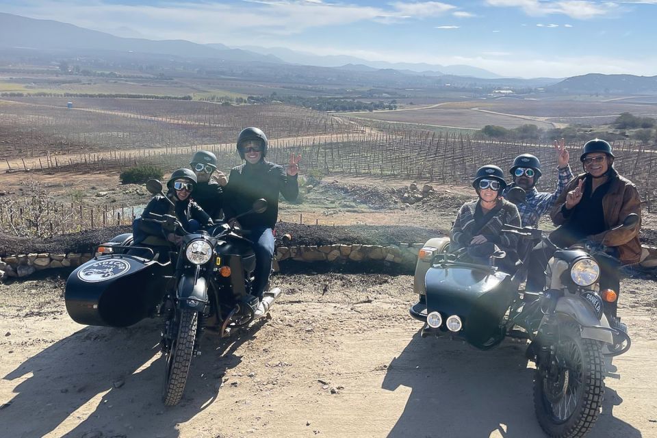 Napa Valley: Private Sidecar Winery Tour - Whats Included