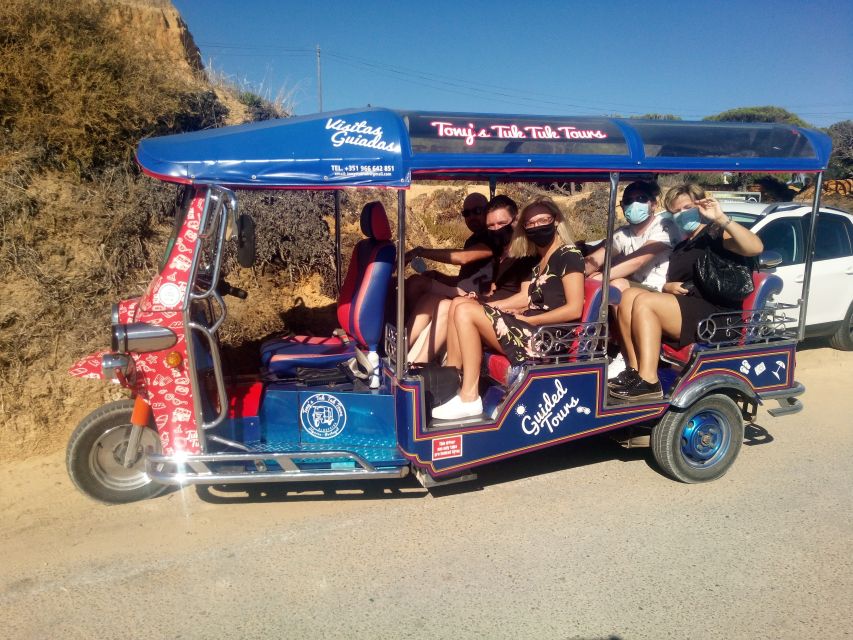 Albufeira: Benagil Caves & Senhora Da Rocha Tour by Tuk Tuk