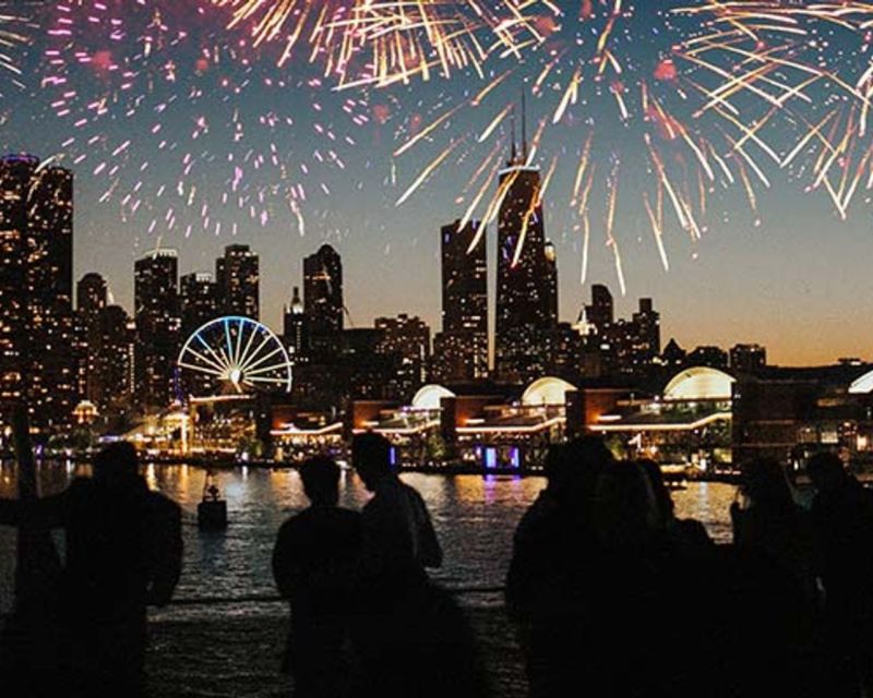 Chicago: Fireworks Buffet Dinner Cruise on Lake Michigan - Sample Menu