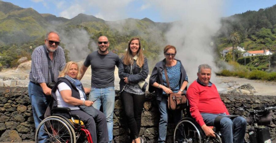 From Ponta Delgada: Furnas Wheelchair Accessible Van Tour