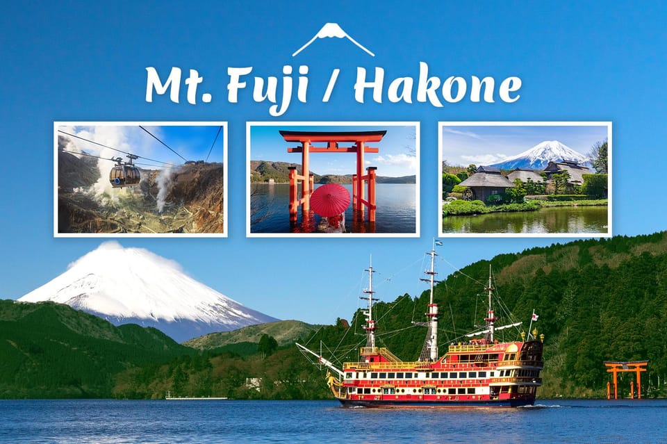 From Tokyo: The Perfect Hakone & Oshino Hakkai Day Trip - Itinerary