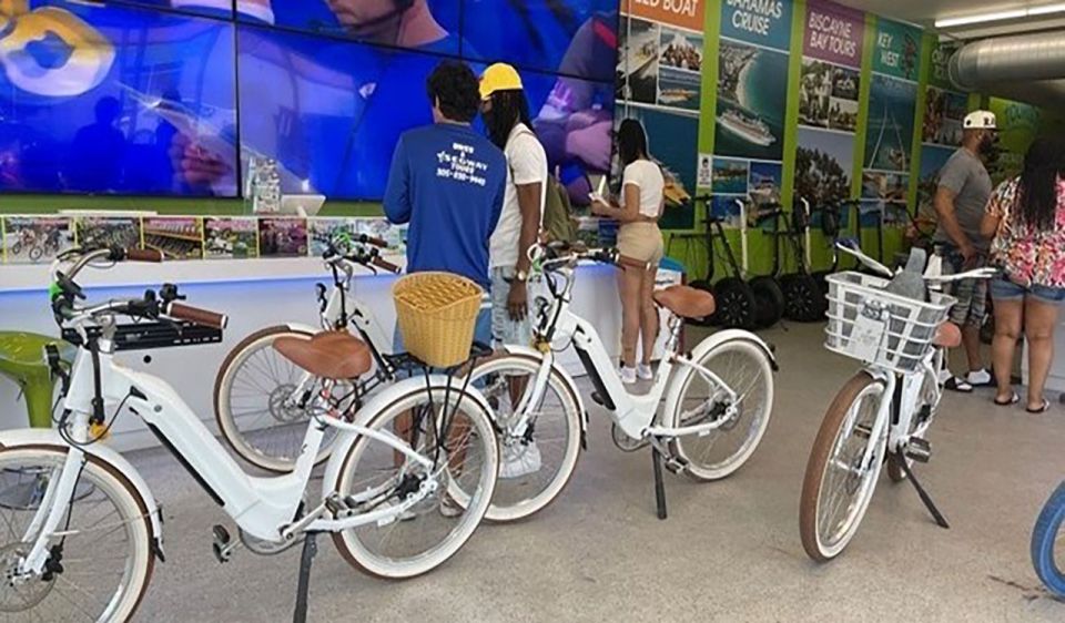 Miami: Electric Bike Rental - Included Services