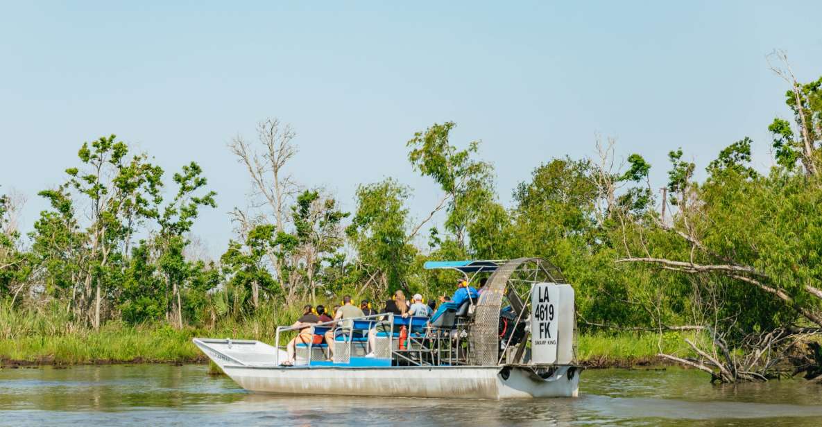 New Orleans: High Speed 9 Passenger Airboat Tour - Pickup and Meeting Information