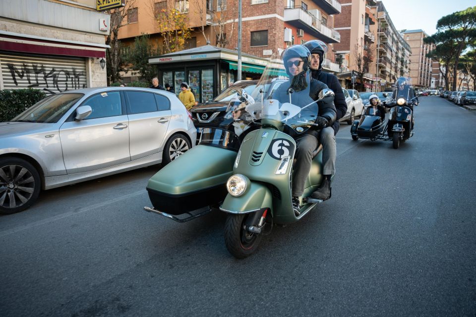 Rome: Day and Night Private Vespa Tour With Hotel Pickup - Vehicle and Safety Information