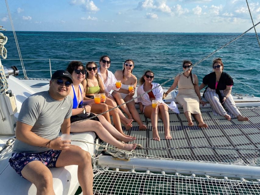 Isla Mujeres: Catamaran With Snorkel, Open Bar, and Transfer - Isla Mujeres Attractions