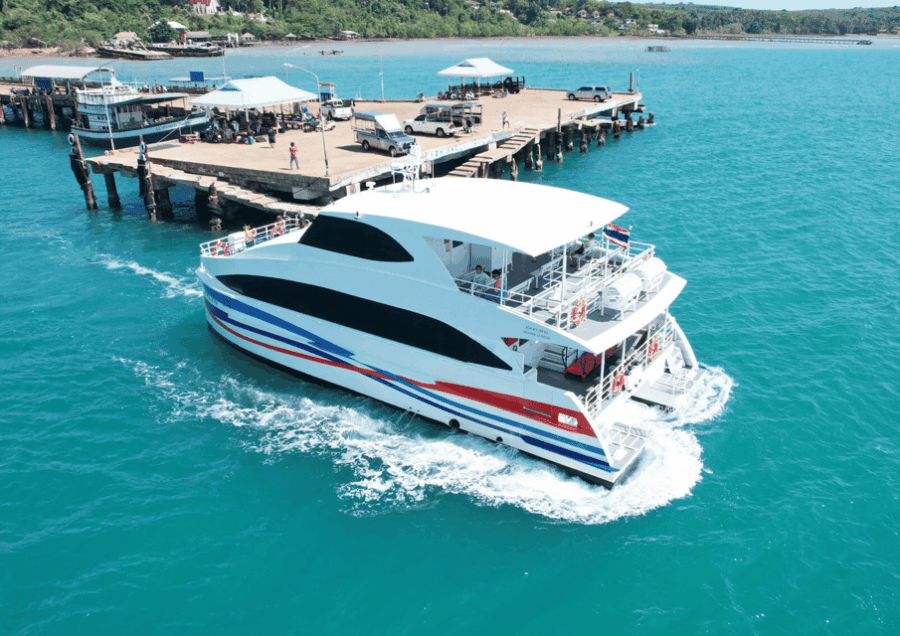 Koh Kood: Bus and Catamaran Transfer From Bangkok