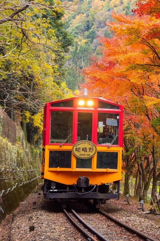 Kyoto Sagano Romantic Train in Arashiyama Bus Tour | Power Traveller