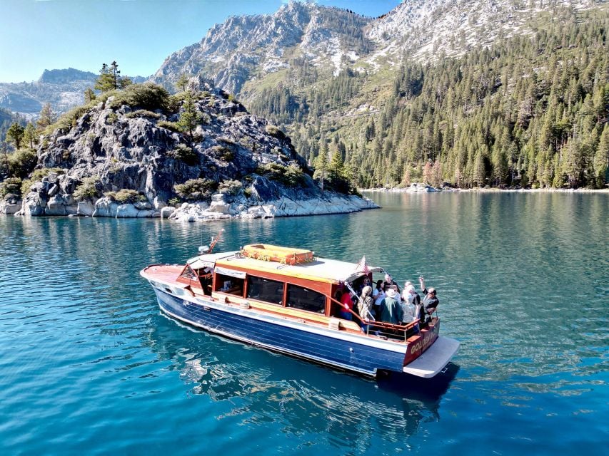 Lake Tahoe: Emerald Bay Wine-Tasting Boat Tour - Food and Beverage Options