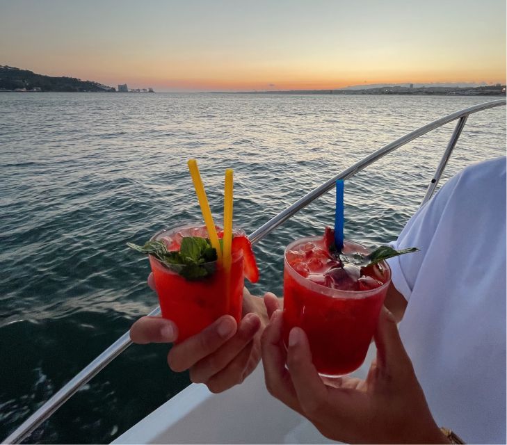 Lisbon: Sunset Tagus River Cruise With Welcome Drink - Included and Not Included