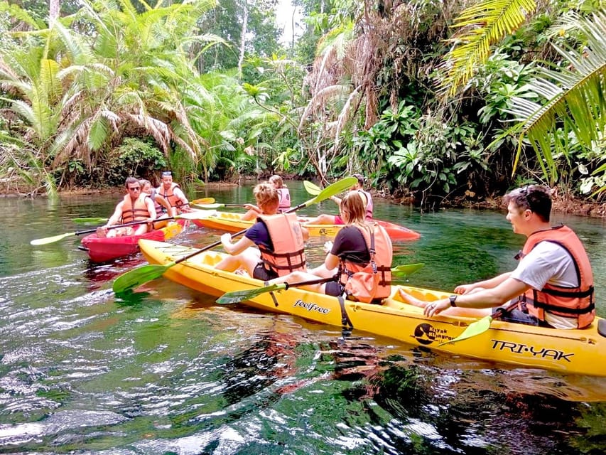 Krabi: Klong Root (Crystal Lake) Kayaking Tour - Inclusions and Exclusions