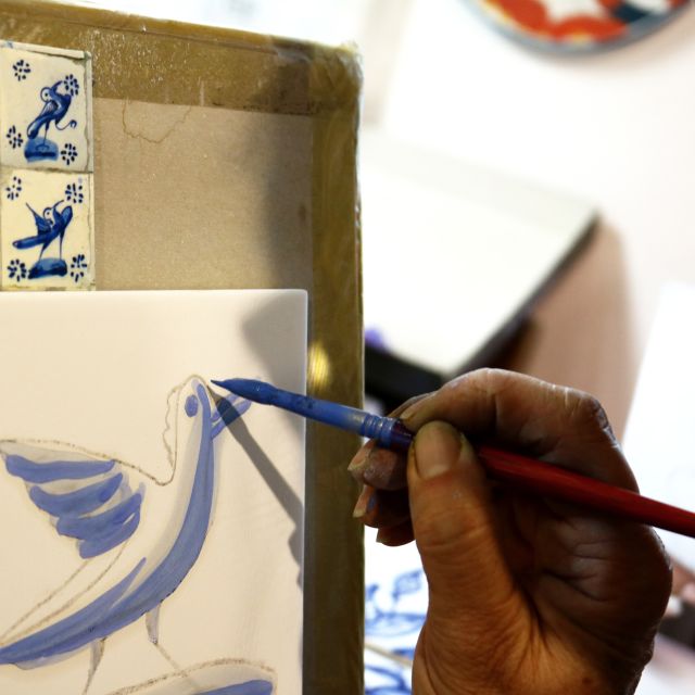 Tile Painting Workshop in the Algarve - Workshop Overview