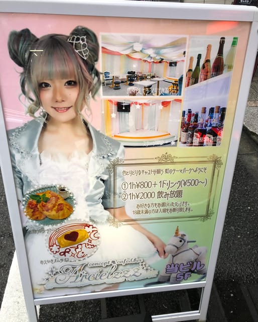 DenDen Town, Osaka: Otaku Shopping & Maid Cafe, Photo Booth Tour♡ - Concept Cafe Visit