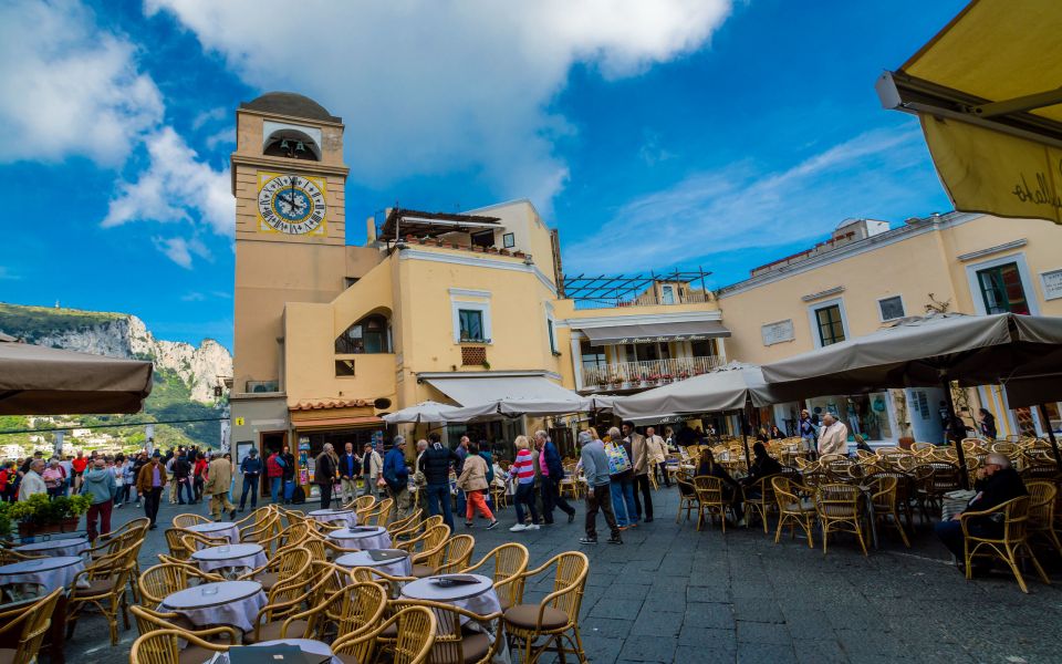 From Amalfi: Li Galli Islands and Capri Full-Day Boat Tour - Discover the Island of Capri