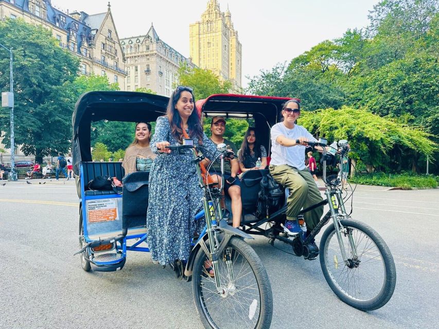 NYC: Central Park Celebrity Homes & Film Spots Pedicab Tour - Meeting and Important Information