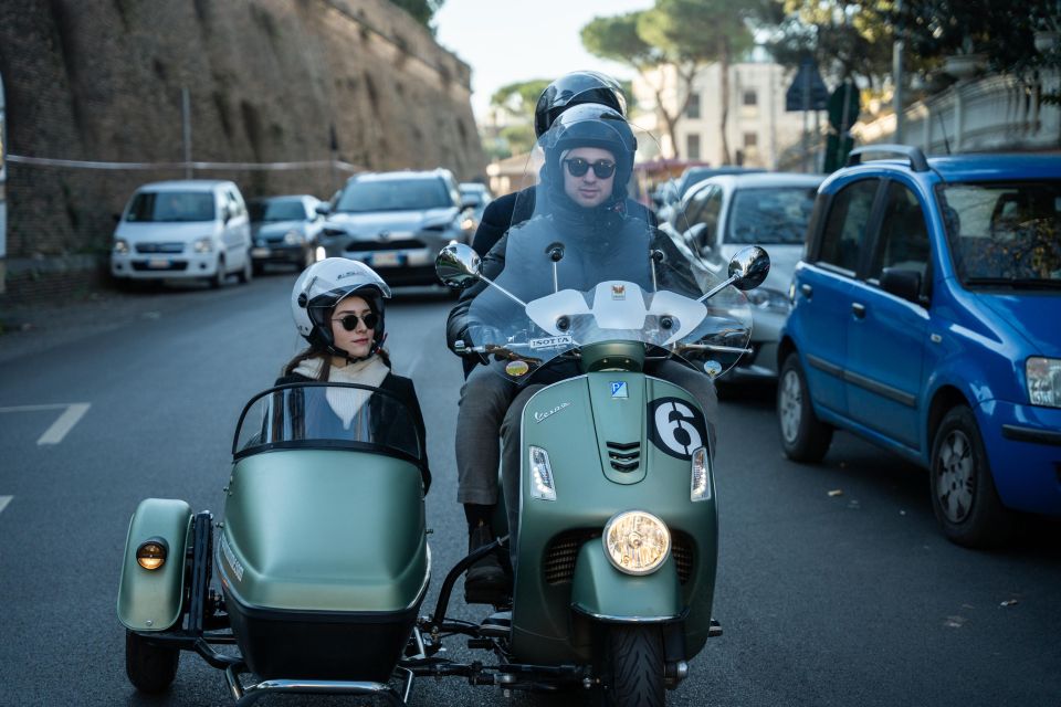 Rome: Day and Night Private Vespa Tour With Hotel Pickup - Guided Tour of Key Landmarks