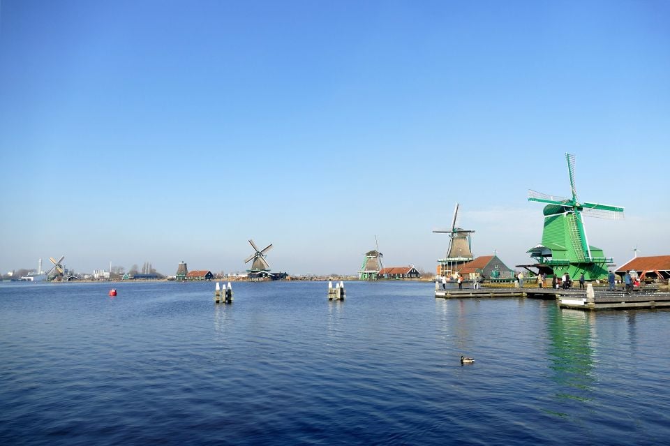 Amsterdam: Keukenhof and Zaanse Schans Windmills Day Trip - Traditional Windmill Village